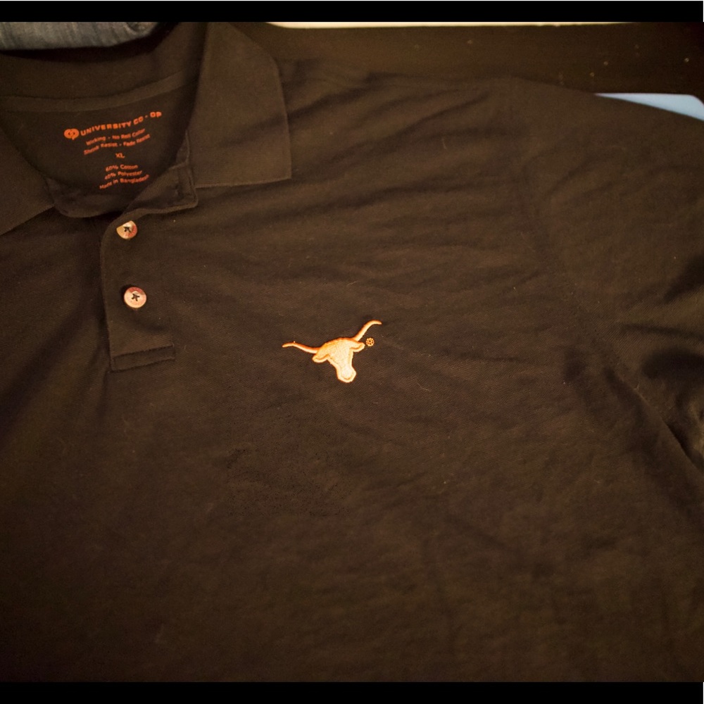 Vintage UT Longhorns Polo Shirt - XL